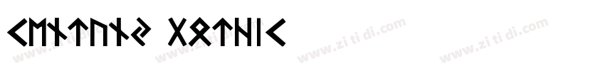 Centuny Gothic字体转换